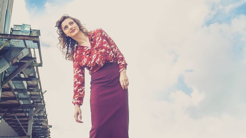 Vocalist Sue Rynhart performs at the debut of the Signal Series at new Dublin venue Wild Duck on Tuesday 26th