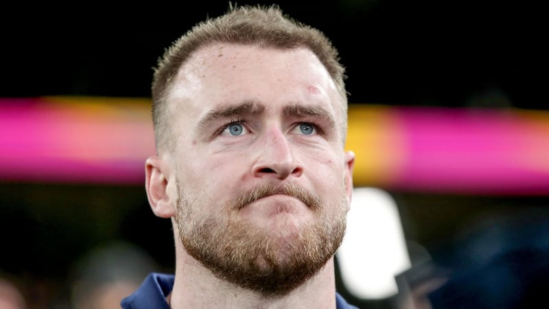 Stuart Hogg’s mistake cost Scotland dearly in Dublin. Photograph: Dan Sheridan/Inpho