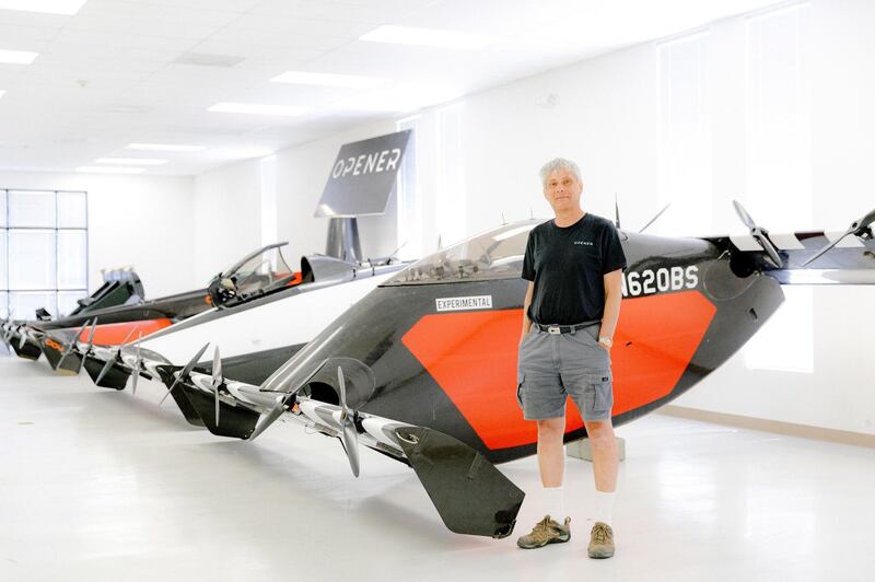 Opener chief executive Marcus Leng at the company’s headquarters in California. Photograph: Jason Henry/The New York Times