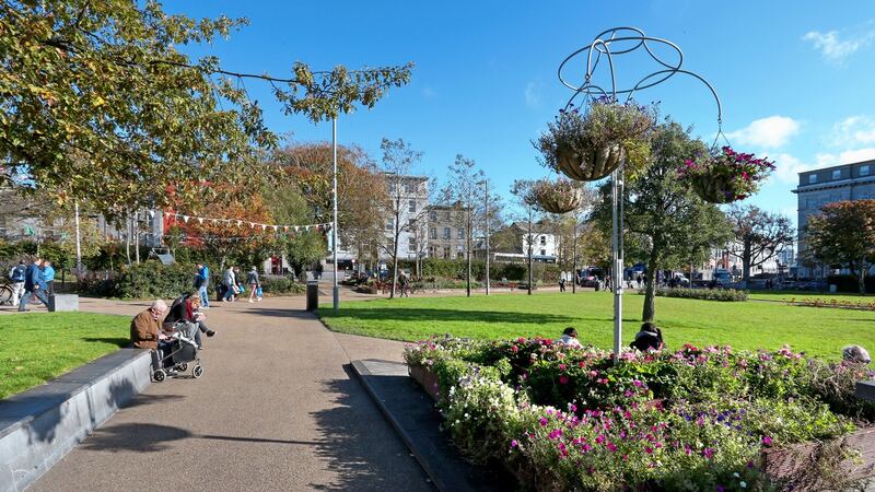 A Galway view looking towards the east side of Eyre Square as it is now. Photograph: Joe O’Shaughnessy