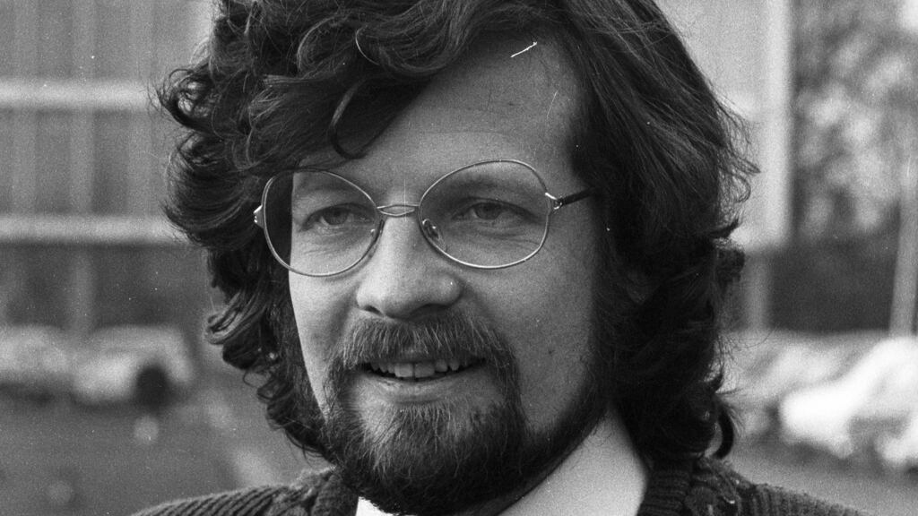 Colm Ó Briain in 1975. Photograph: Jimmy McCormack