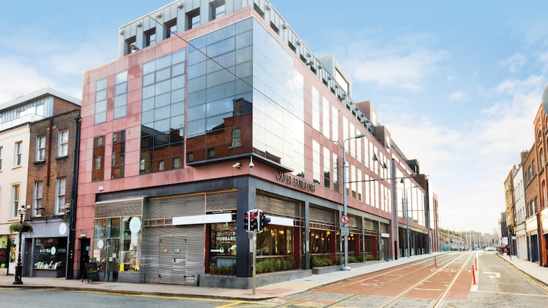 The Capel Building is six storeys high and is located at the corner of St Mary’s Abbey and Capel Street in Dublin city centre. Its penthouse is for sale.