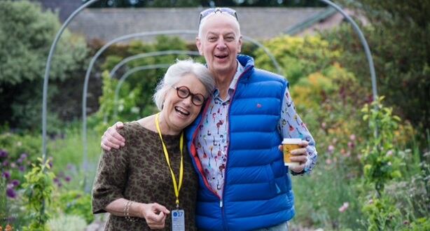 Litfest festival director Darina Allen and Bobby Kerr. Photograph: Joleen Cronin