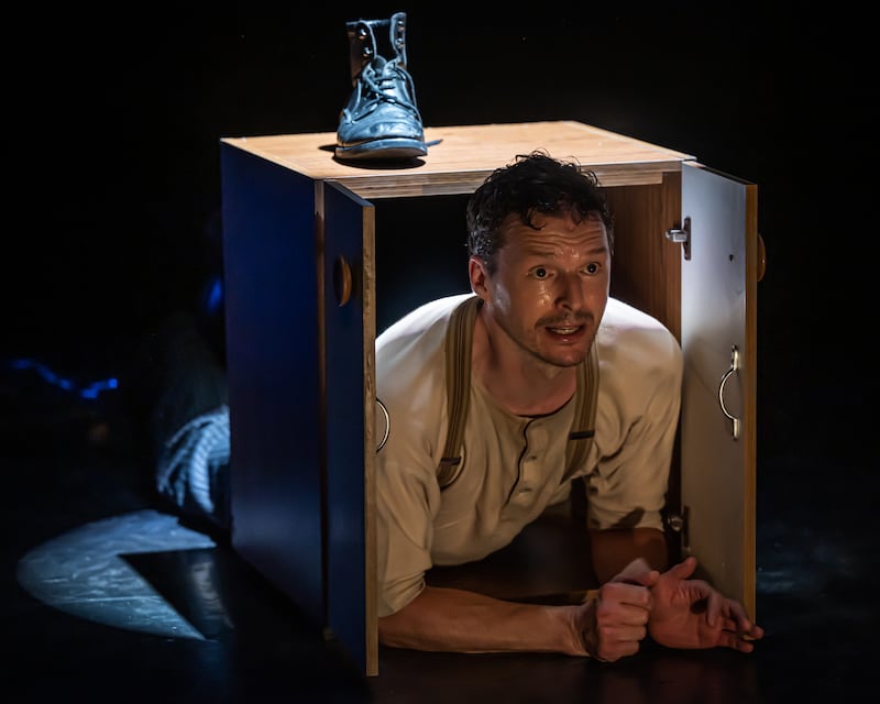 Richard Clements in How to Bury a Dead Mule. Photograph: Neil Harrison