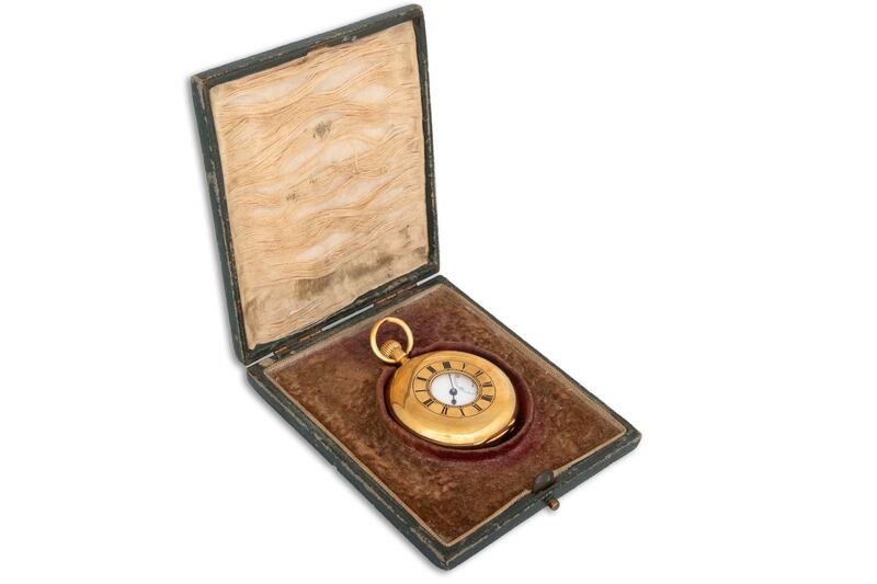 O'Reilly's Fine Art Auctioneer's next auction on July 23rd features an early 20th century 18ct gold pocket watch (€1,200-€1,800)