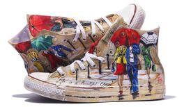 Art and sole:  Irish artists convert their Converse