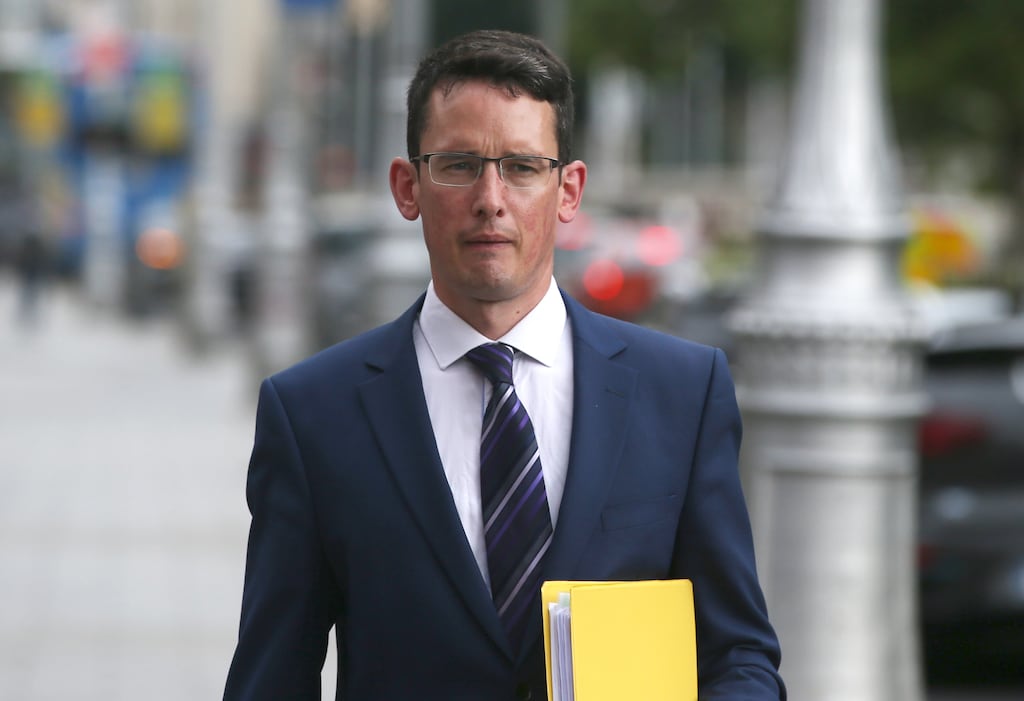 Teacher Enoch Burke has returned to Wilson's Hospital in Co Westmeath. Photograph: Collins Courts