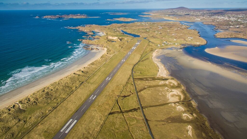 The runway at Donegal Airport. Photograph: Owen Clarke