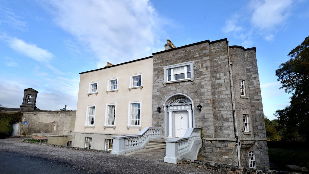 File photograph of the Headmaster’s house at the King’s Hospital, in Palmerstown, Dublin. A girl (14) was removed from the school by her mother because of alleged intimidation.