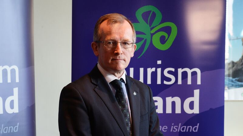 Niall Gibbons: ‘When Covid-19 hit. Tourism numbers collapsed by 80 per cent.’ Photograph: Cyril Byrne