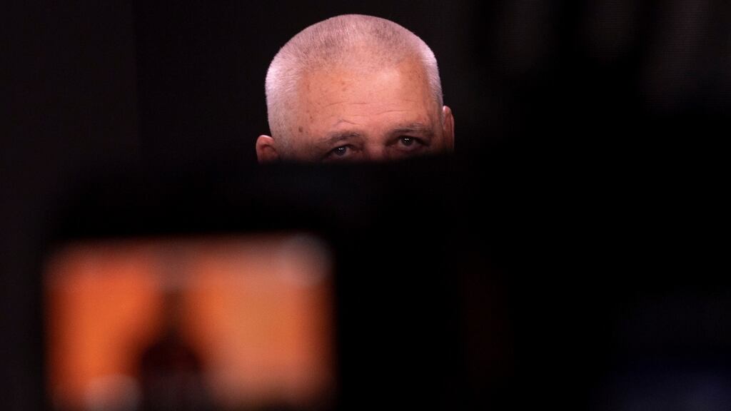 British and Irish Lions head coach Warren Gatland announced his squad on Thursday. Photograph: Inpho