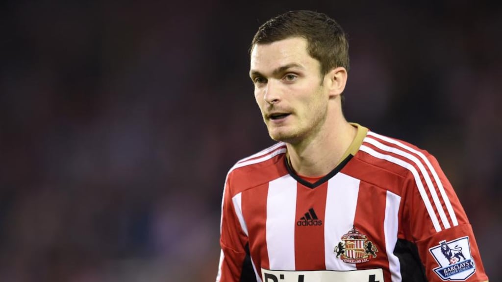 Sunderland’s Adam Johnson has been released on bail after allegations were made he slept with a 15-year-old. Photograph: PA Wire
