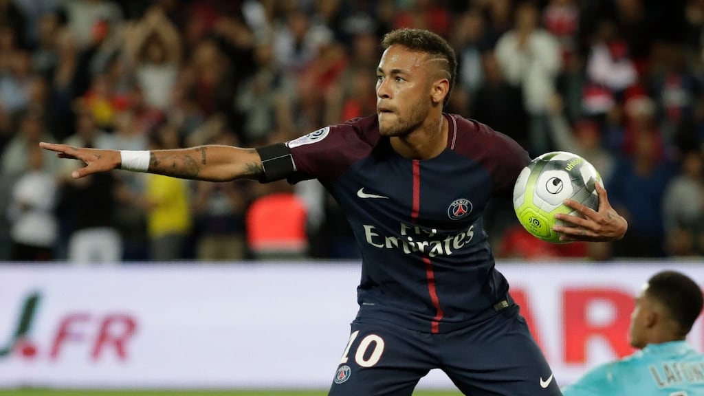 Neymar has made an impressive start to his Paris Saint-Germain career. Photograph: Getty Images