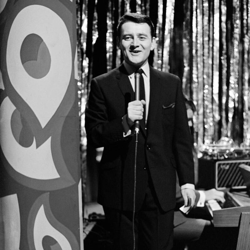 Larry Gogan presenting The Go 2 Show in 1967.
