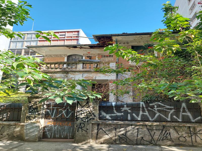 Margarida Bonetti's house sits in one of the city's wealthy neighbourhoods. Photograph: Tom Hennigan