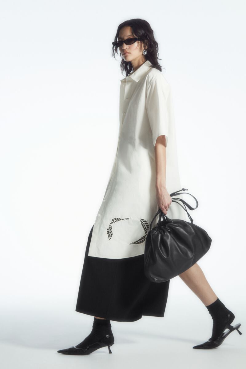 Broderie anglaise mid skirt from Cos, €125