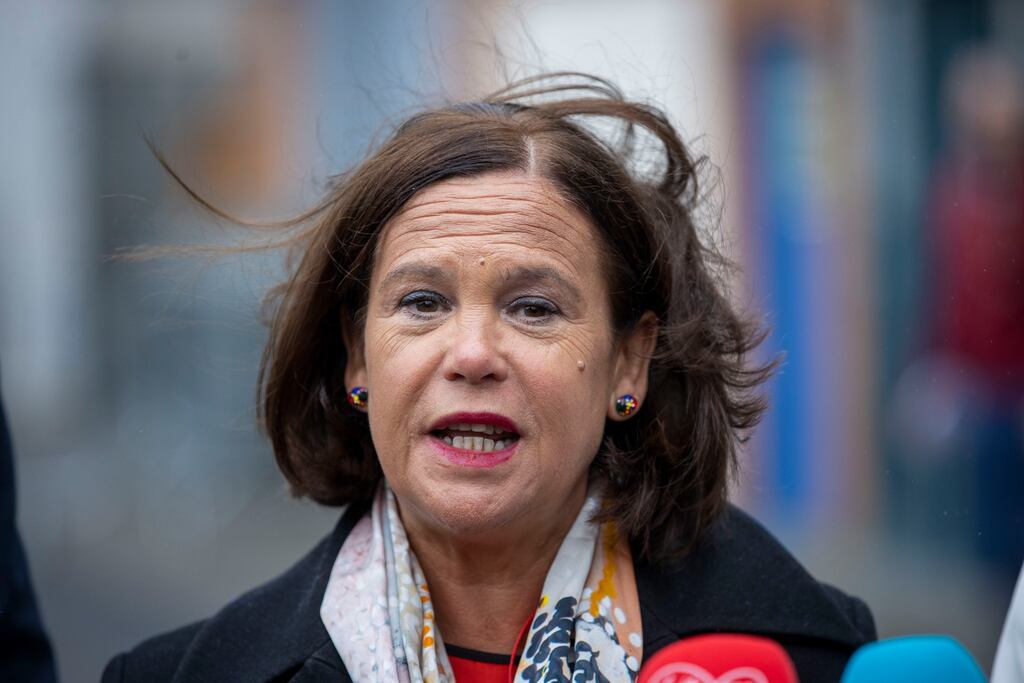 Mary Lou McDonald said no member of An Garda Síochána should have been hurt or harmed during the Northern Ireland 'conflict'. Photograph: Tom Honan