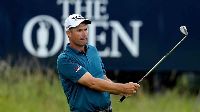 Padraig Harrington will talk numbers with Brian O’Driscoll on Thursday’s Zoom call. Photograph: Oisin Keniry/Inpho