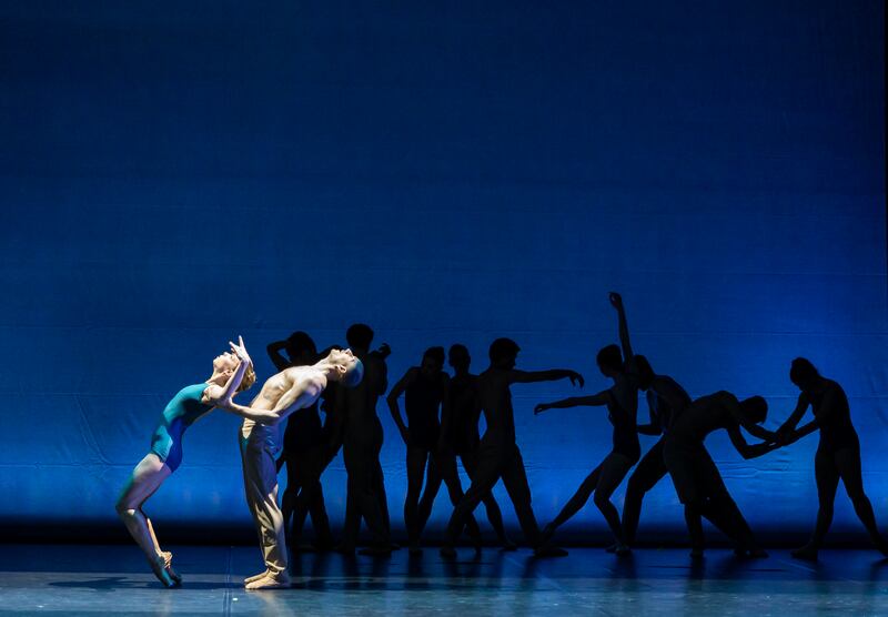 Bold Moves: Ballet Ireland's triple bill includes Stepping Over, by Filipe Portugal. Photograph: Andrew Ross