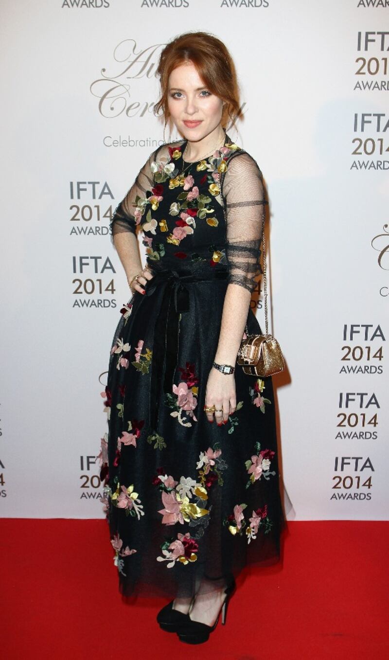 Angela Scanlon in John Rocha. Photograph Getty Images