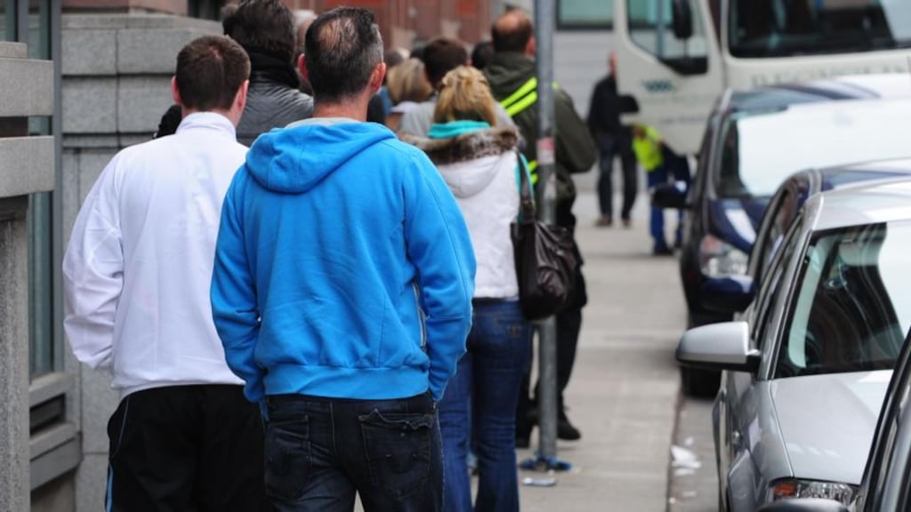 More than eight out of 10 jobseekers would earn at least 40 per cent more in employment than from benefits, research from the ESRI has found. (Photograph: Aidan Crawley/The Irish Times)