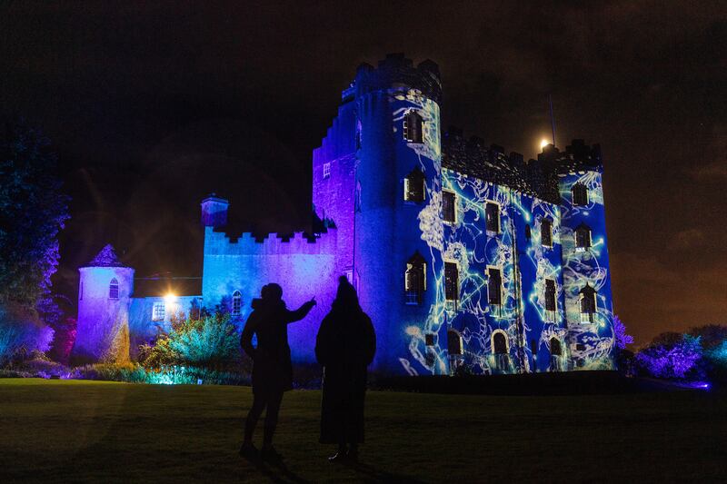 Wonderlights in Malahide Castle & Gardens. Photograph: Patrick Bolger