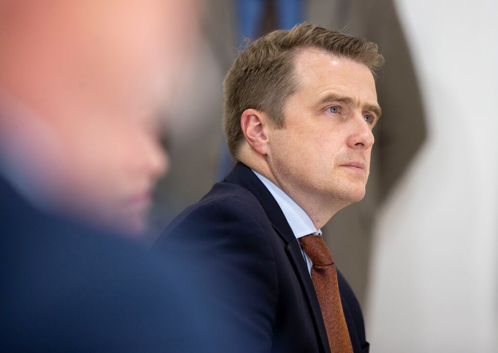 James Browne, Minister for Law Reform: 'Nobody is born wanting to commit crime or antisocial behaviour. Their life leads them towards that.' Photograph: Tom Honan/The Irish Times