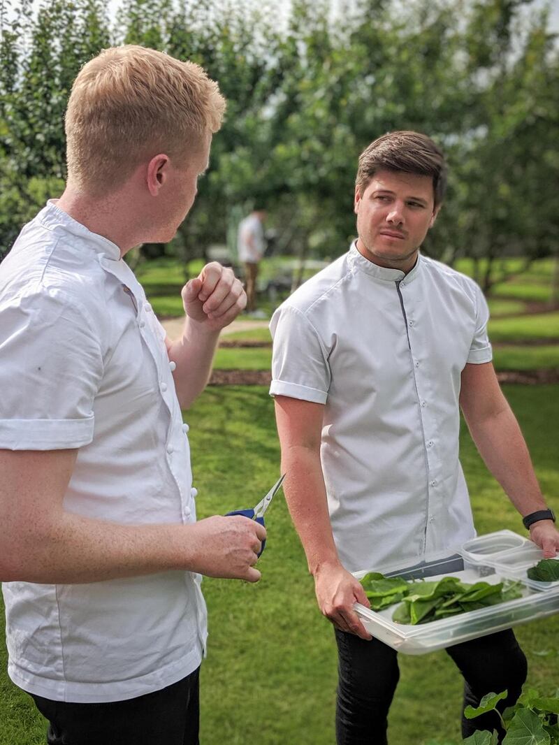 Mark Moriarty and Jordan Bailey