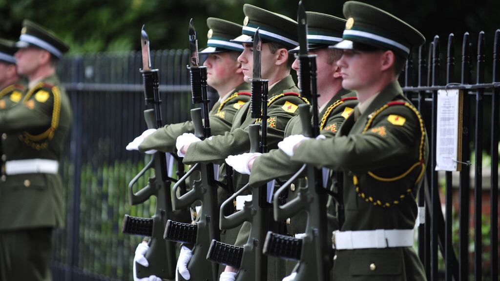 A support group for soldiers had previously said the Defence Forces has not been screening military personnel properly before prescribing the controversial drug Lariam. Photograph: Aidan Crawley/The Irish Times