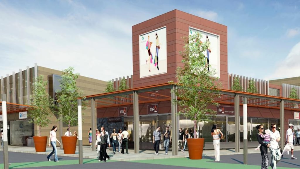 A computer-generated image of the proposed new Stillorgan shopping centre in south Co Dublin