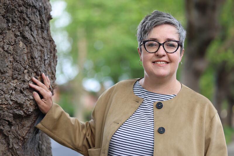 Catherine Crichton in Glasnevin, Dublin. Crichton chose to change her surname after getting married. Photograph: Dara Mac Dónaill