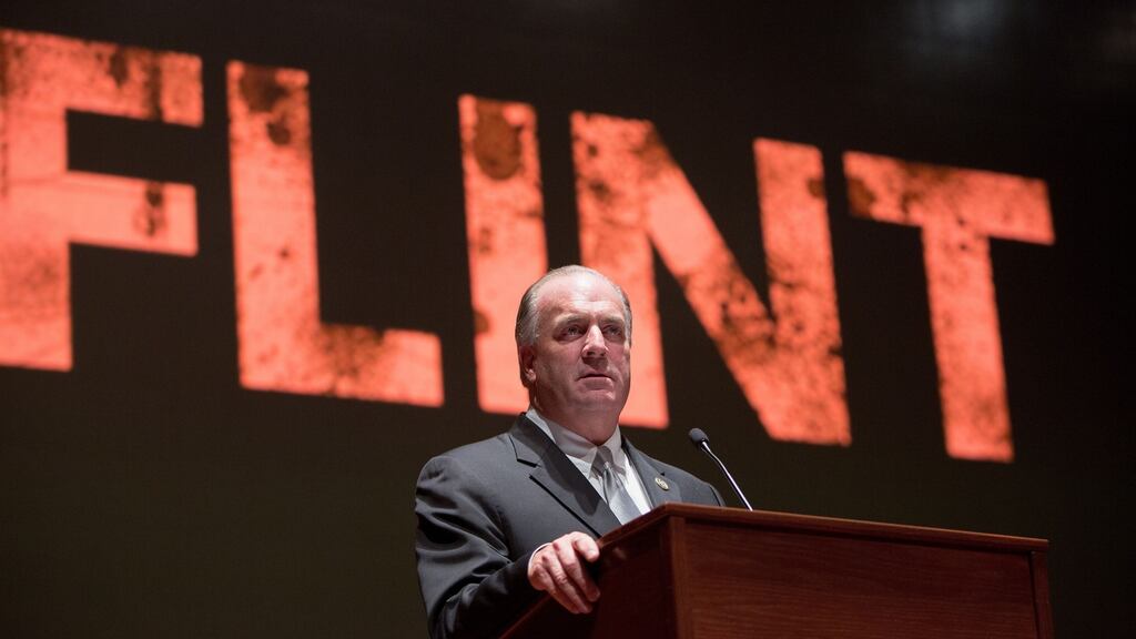 Dan Kildee: 'In Flint, we had one period of extraordinary growth and another that has felt like a sustained period of death by a thousand cuts.' Photograph:  Tasos Katopodis/Getty Images for Lifetime