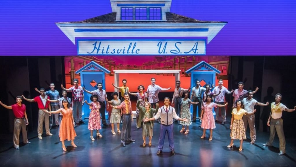 The cast of Berry Gordy’s ‘Motown the Musical’, on its way to the Bord Gáis Energy Theatre in Dublin in February 2019.
