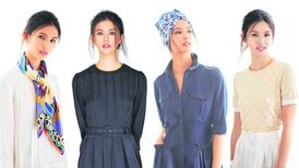 The Michael Mortell collection: suede, spots and silk