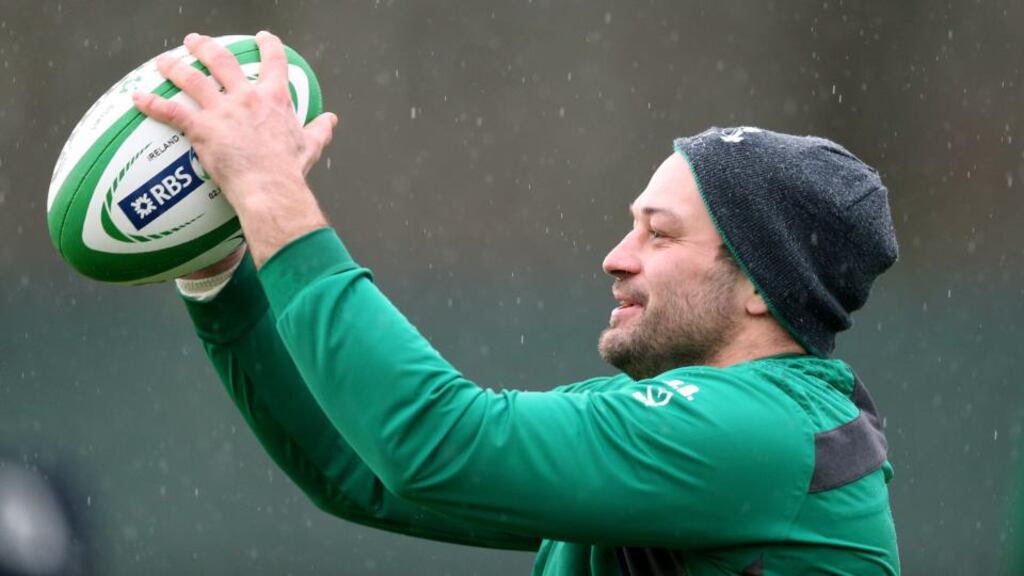 Rory Best expects England to target Ireland’s maul in next Saturday’s Six Nations clash at Twickenham. Photograph: Dan Sheridan/Inpho
