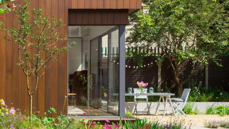 Niamh O’Carroll’s garden room. Photographs: Nathalie Marquez Courtney