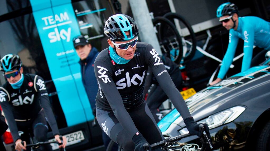 Chris Froome of  Team Sky. “Obviously I understand that this situation has created a lot of uncertainty.” Photograph: Getty Images