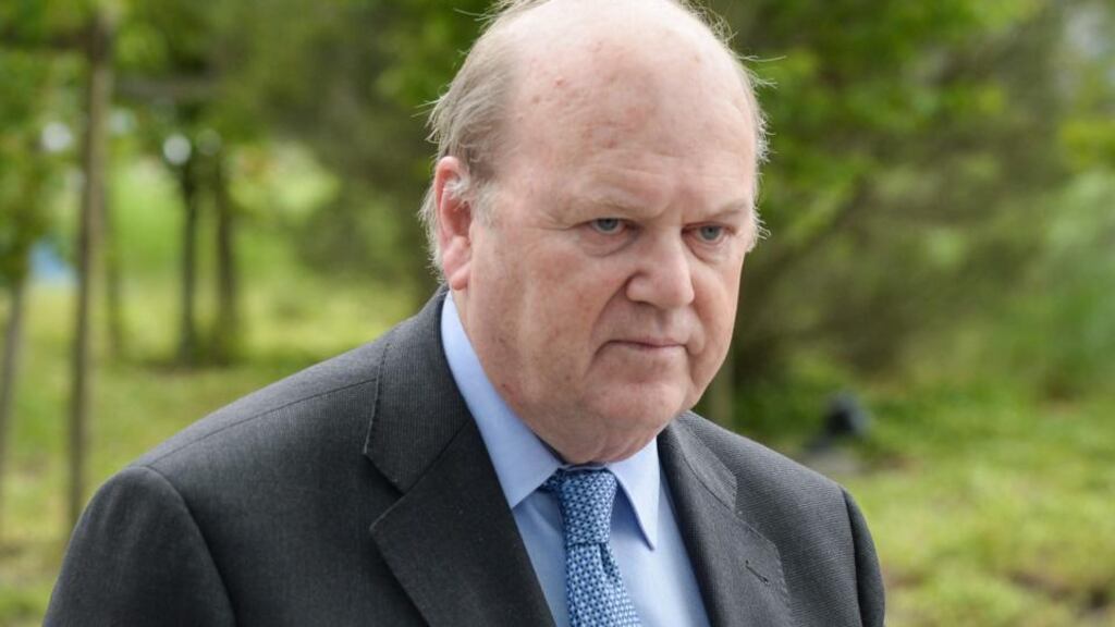 Finance minister Michael Noonan said: “There were no specific demands for haircuts and I know from previous meetings it wouldn’t be acceptable to any of the other countries.” Photograph: Stephanie Lecocq/EPA