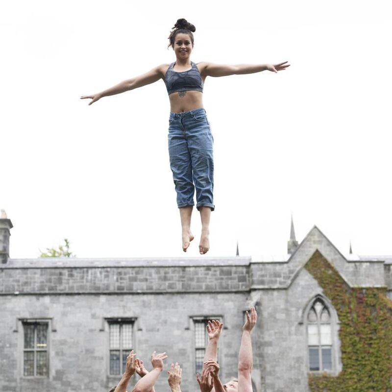 Galway International Arts Festival: Mieke Lizotte of Gravity & Other Myths. Photograph: Andrew Downes/Xposure