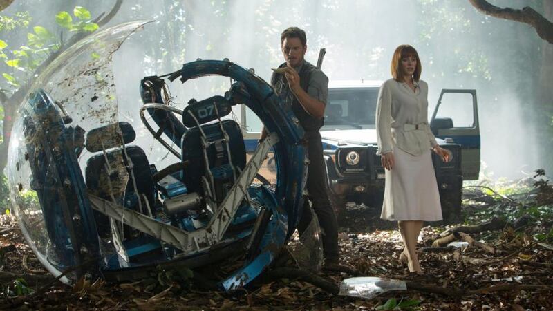 Jurassic World: Fallen Kingdom: Chris Pratt and Bryce Dallas Howard
