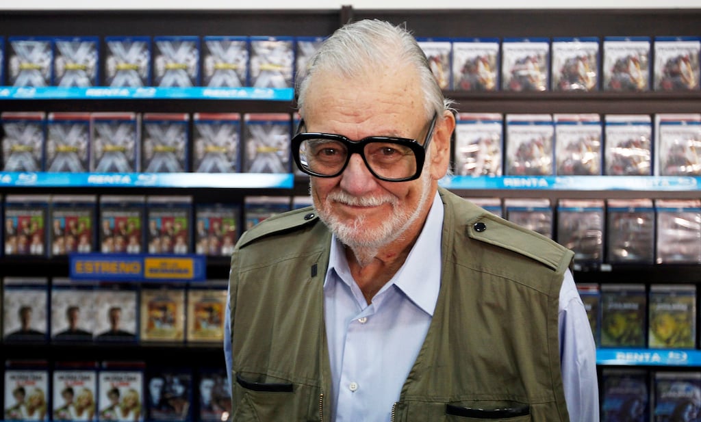 George A Romero, also known as the Zombie Master, in 2011. Photograph: Carlos Jasso/File Photo/Reuters
