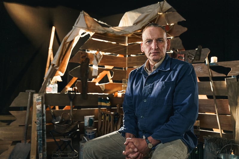 The new series of The Read features actor Christopher Eccleston. Photograph: BBC/Rural Studios/Dan Ollerhead