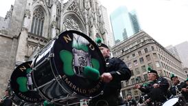 New York’s solemn St Patrick’s Day traditions a reminder of the old order in a turbulent new world