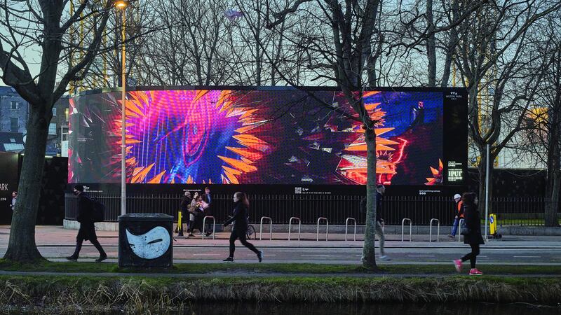 An image from Aideen Barry’s work, Seachmalltacht Oblivion.