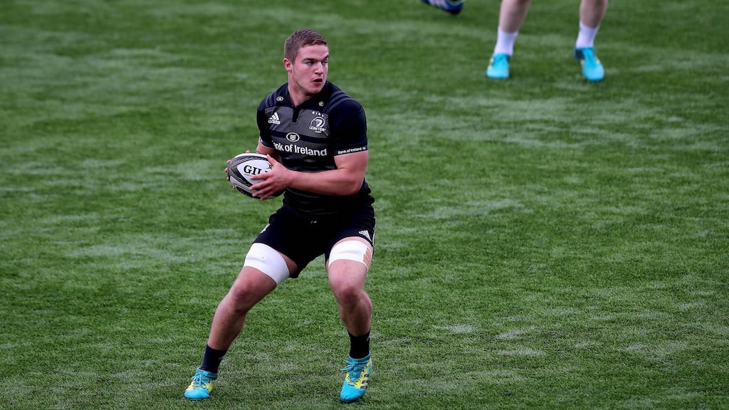 Scott Penny has been promoted to the Leinster senior squad. Photograph: Ryan Byrne/Inpho