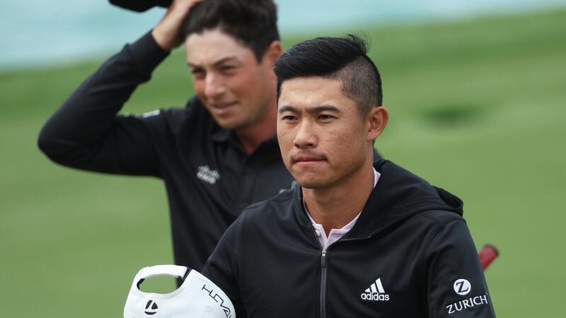 Morikawa and Viktor Hovland were primed for stardom even before leaving college. Photo: Andrew Redington/Getty Images