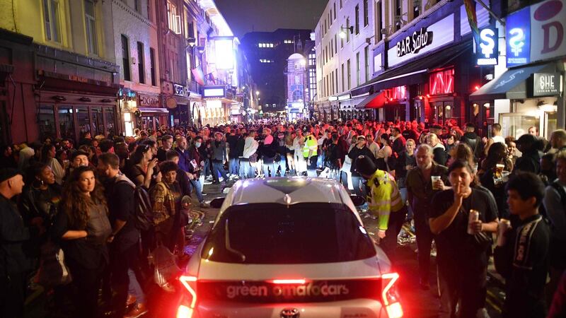 Pubs in England reopened on Saturday. Photograph: Justin tallis, AFP via Getty