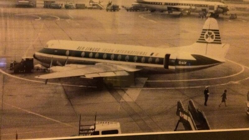 The Aer Lingus Viscount which crashed on June 22nd, 1967.