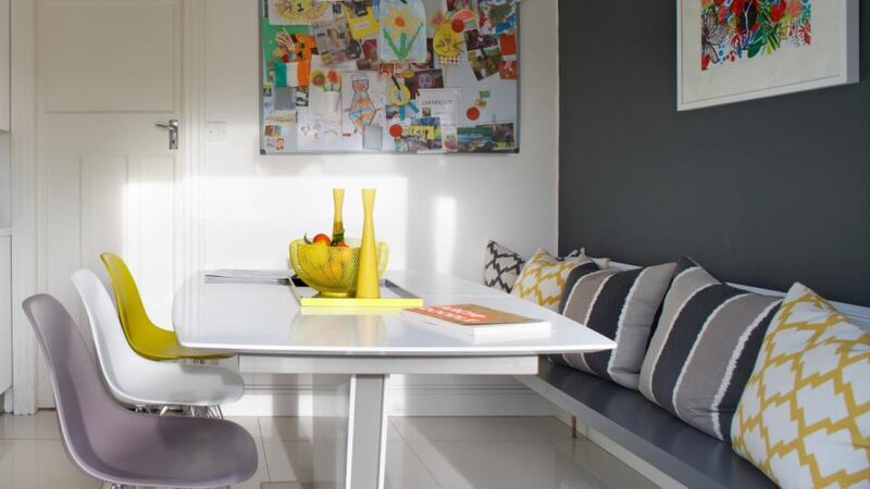 A whiteboard is perfect for shopping lists and other scraps of paper