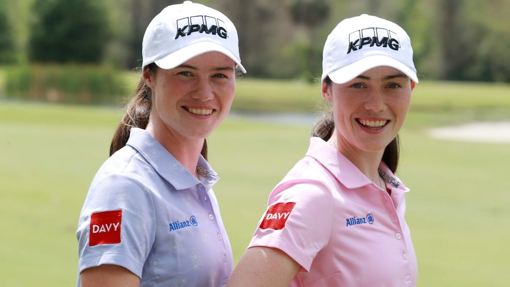 Leona and Lisa Maguire recently signed a sponsorship deal with wealth management provider, Davy. Photograph: Getty Images